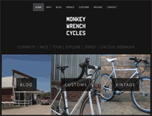 Tablet Screenshot of monkeywrenchcycles.com